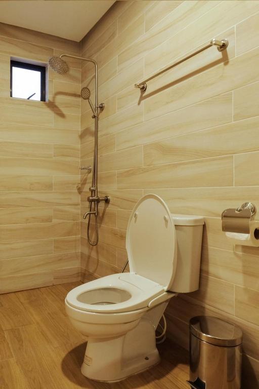 Koupelna v ubytování Jai-cob’s Suites