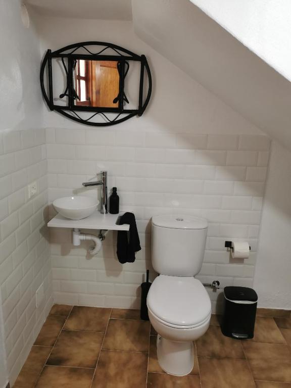 Koupelna v ubytování Apartamento en piscinas naturales.