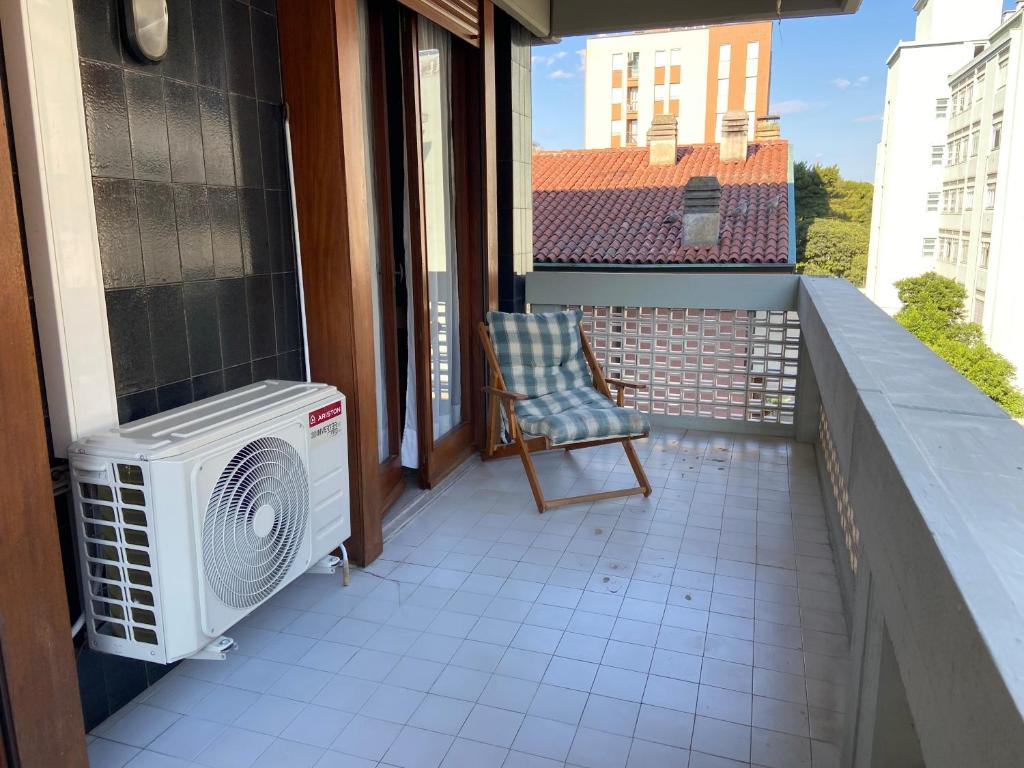 Balkón alebo terasa v ubytovaní ESPLANADE SEA SIDE - bicamere, 2 terrazzi, garage a richiesta