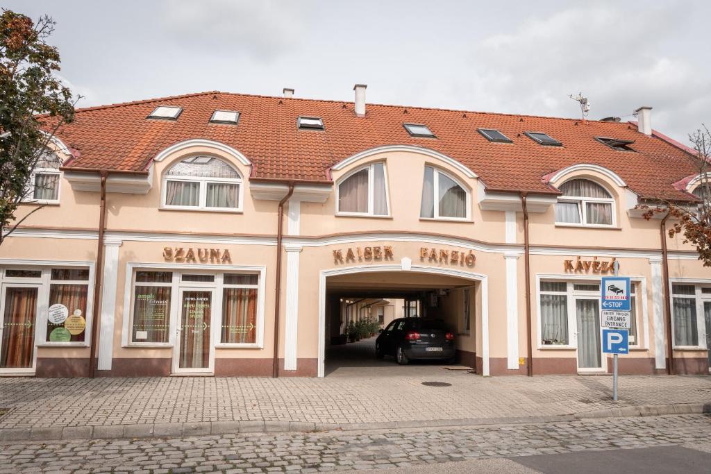 Budova, kde se bed and breakfast nachází