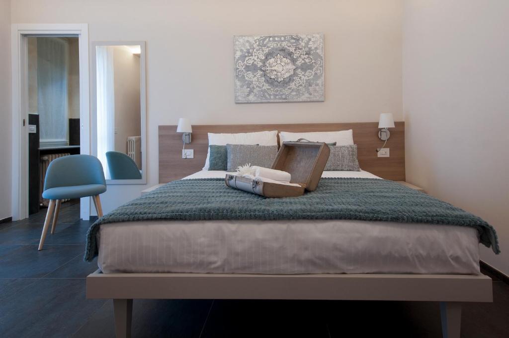 Posteľ alebo postele v izbe v ubytovaní Brichett Deluxe Rooms