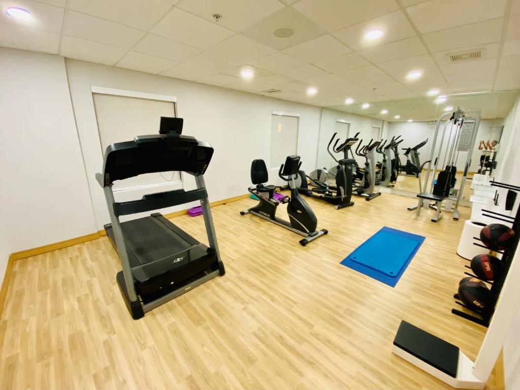 Fitness centrum a/nebo fitness zařízení v ubytování La Quinta by Wyndham Mt. Laurel - Philadelphia
