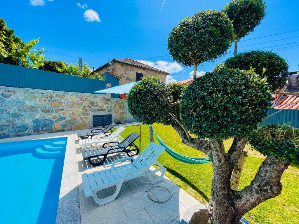 Casa da Quinta piscina privada perto Gerês