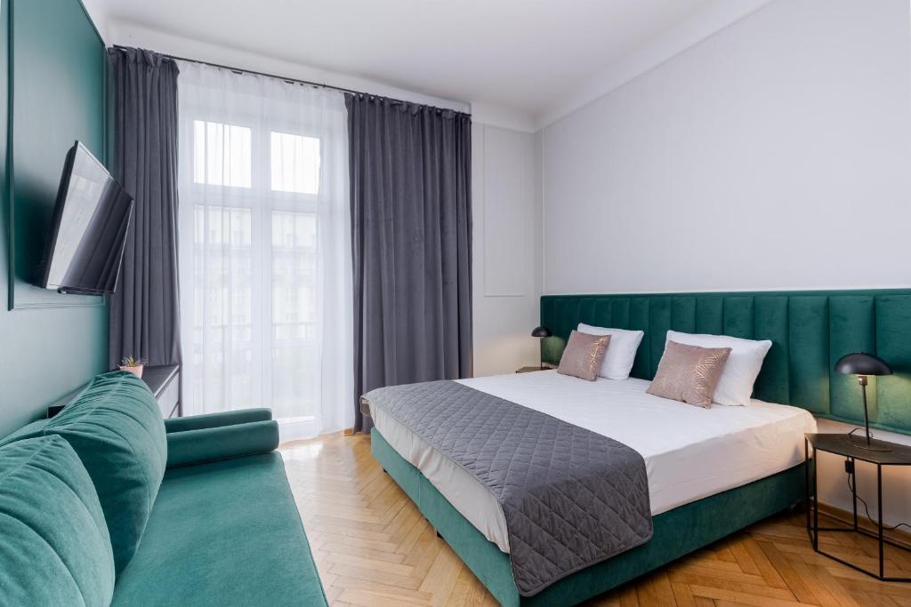 Wawel Apartments - Old Town - Deluxe Studio Apartment With Balcony And City View