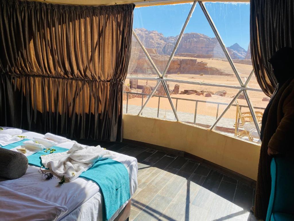 wadi rum land mars - Chambre Simple Standard Avec Vue Montagneuse