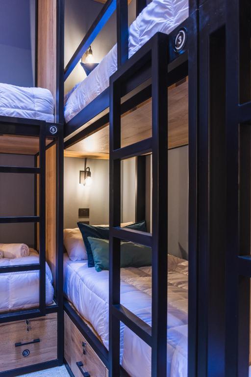 Postel nebo postele na pokoji v ubytování Faz Hostel