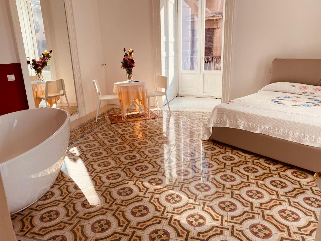 Posteľ alebo postele v izbe v ubytovaní Casa di Rita