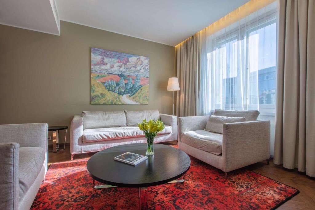 Posezení v ubytování Palace Hotel Tallinn, a member of Radisson Individuals