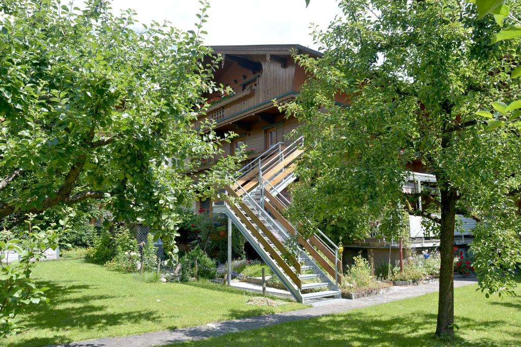 Vonkajšia záhrada v ubytovaní Appartement Elisabeth
