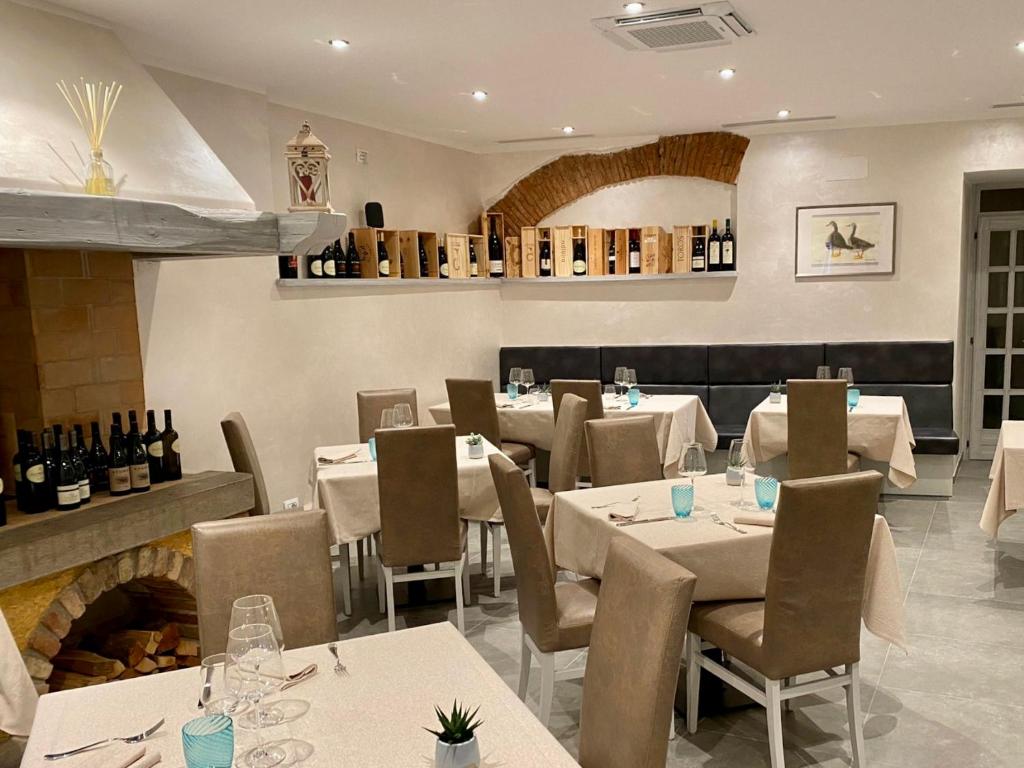 Nápoje v ubytování Antica locanda al Gelso