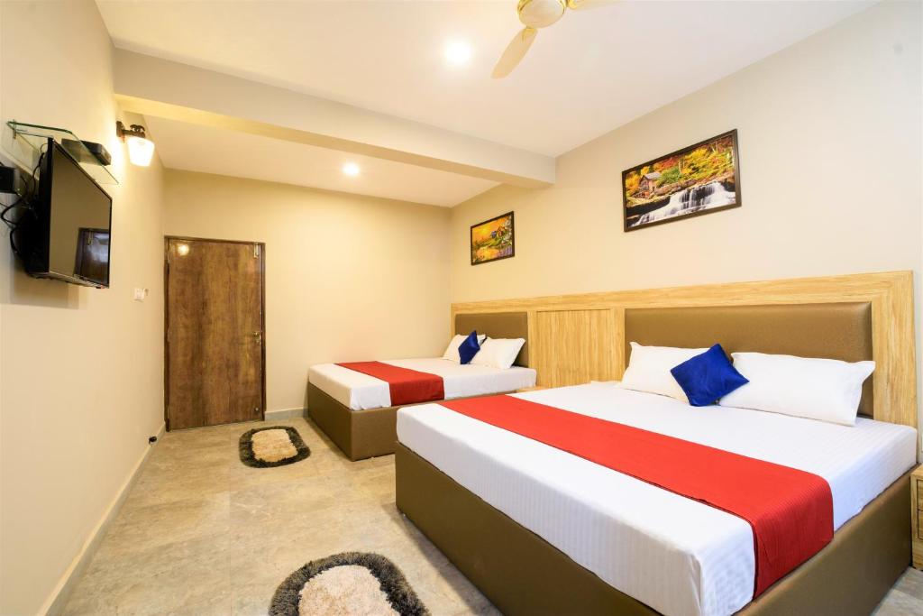 Postel nebo postele na pokoji v ubytování Casa Da Village Calangute Goa
