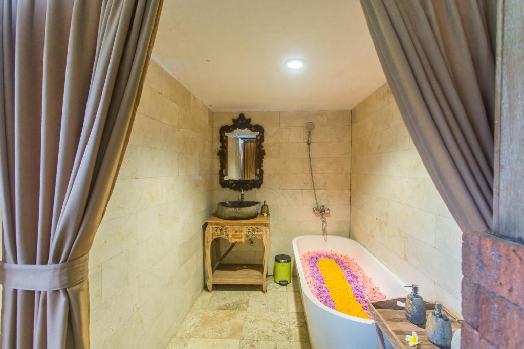 Posezení v ubytování Kailash Suites by Pramana Villas