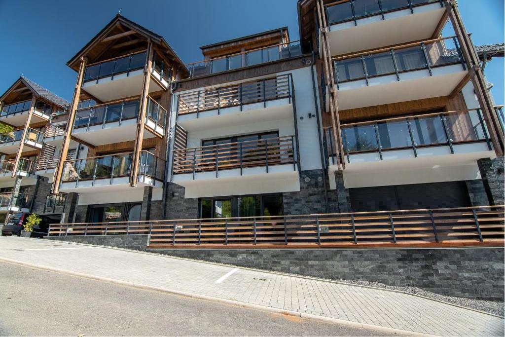 Budova, v ktorej sa apartmán nachádza