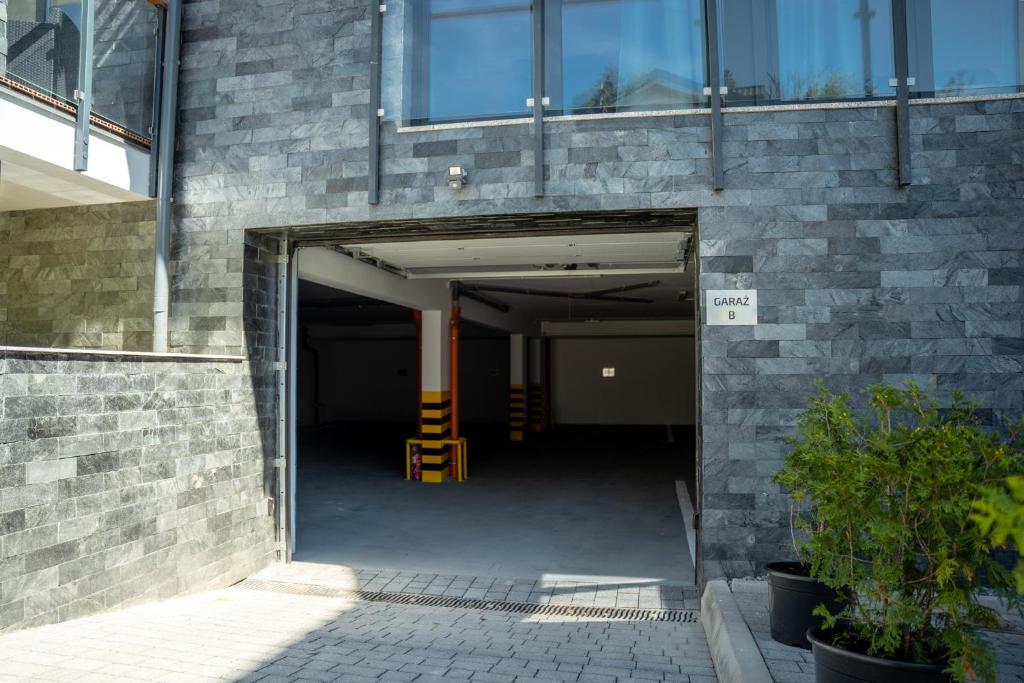 Exteriér alebo vchod do ubytovania Apart Invest Centrum Park 29