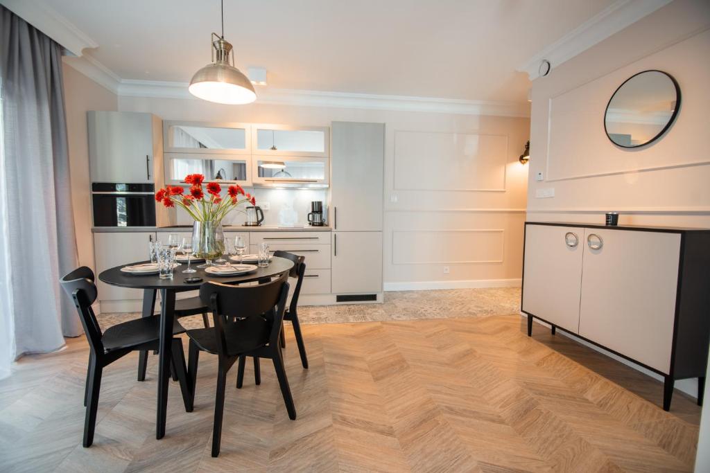 Kuchyňa alebo kuchynka v ubytovaní Apart Invest Centrum Park 7