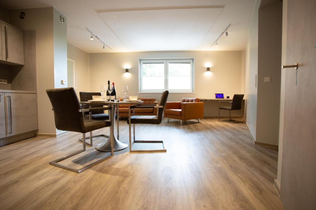 Posezení v ubytování Hotel Circle Inn