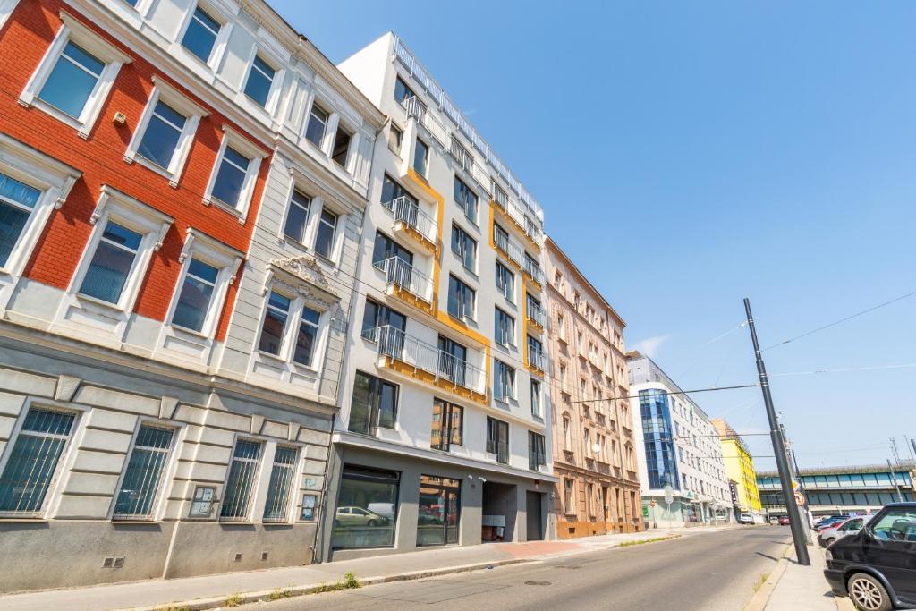 Budynek, w którym mieści się apartament