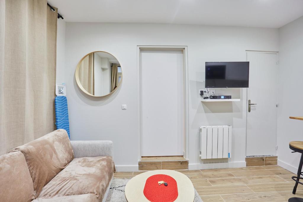 Istumisnurk majutusasutuses Rent a Room - Residence Charon