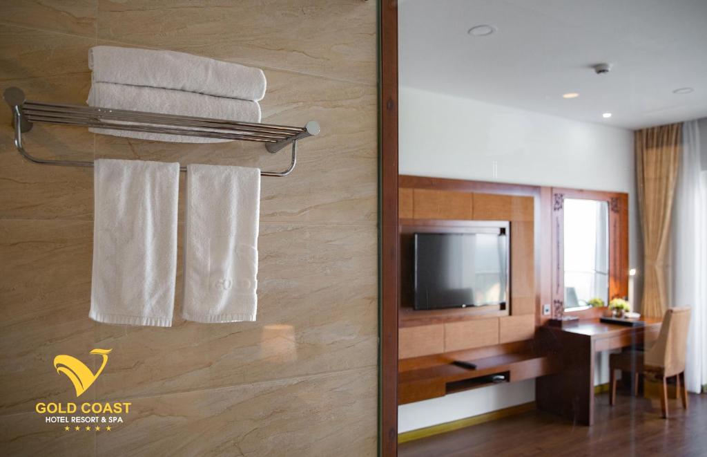 TV a/nebo společenská místnost v ubytování Gold Coast Hotel Resort & Spa