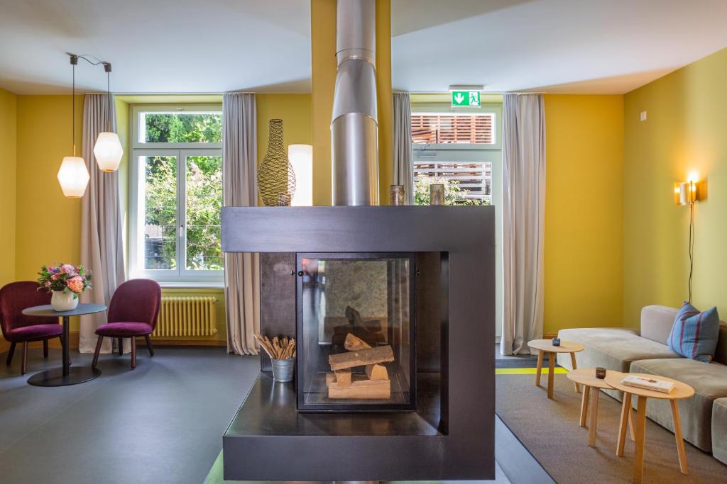 Posezení v ubytování Alma Hotel