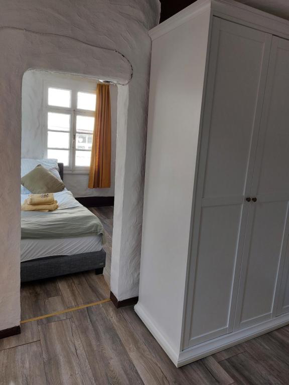 Postel nebo postele na pokoji v ubytování ReSt Inn Monschau