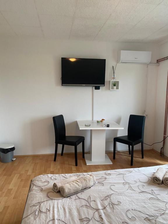 TV o dispositivi per l'intrattenimento presso Apartmani Petra
