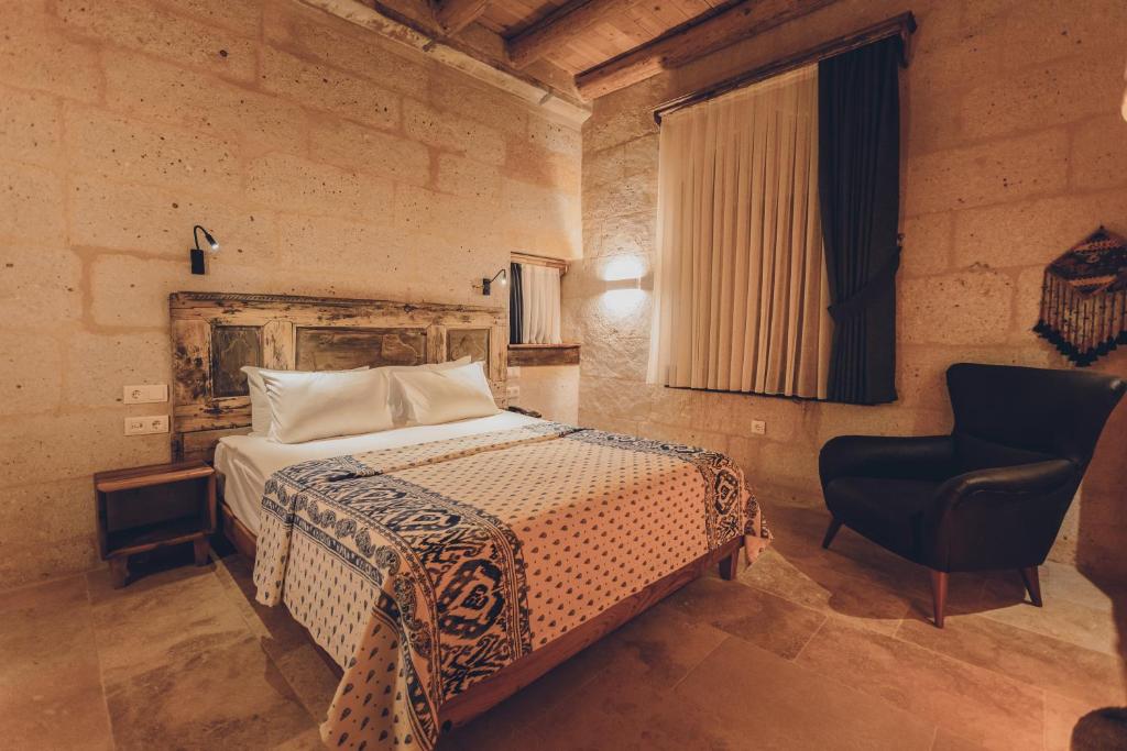Postel nebo postele na pokoji v ubytování La maison de Şişik