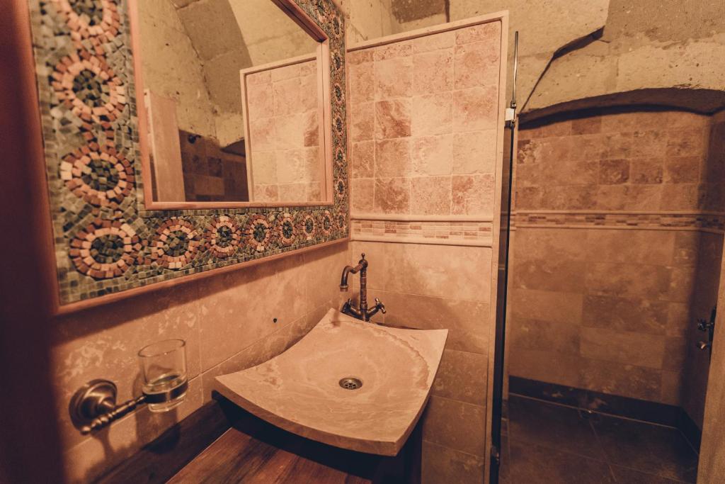 Koupelna v ubytování La maison de Şişik