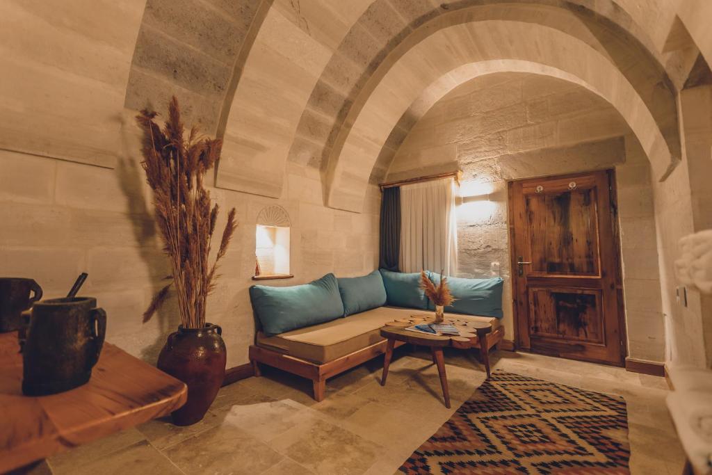 Posezení v ubytování La maison de Şişik