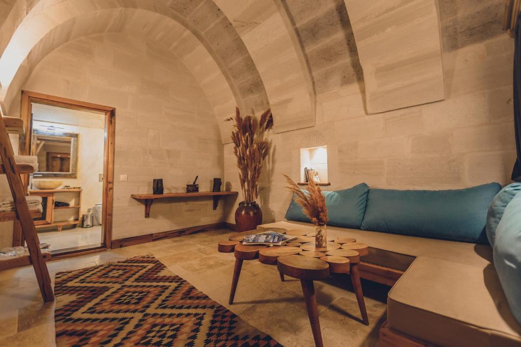 Posezení v ubytování La maison de Şişik