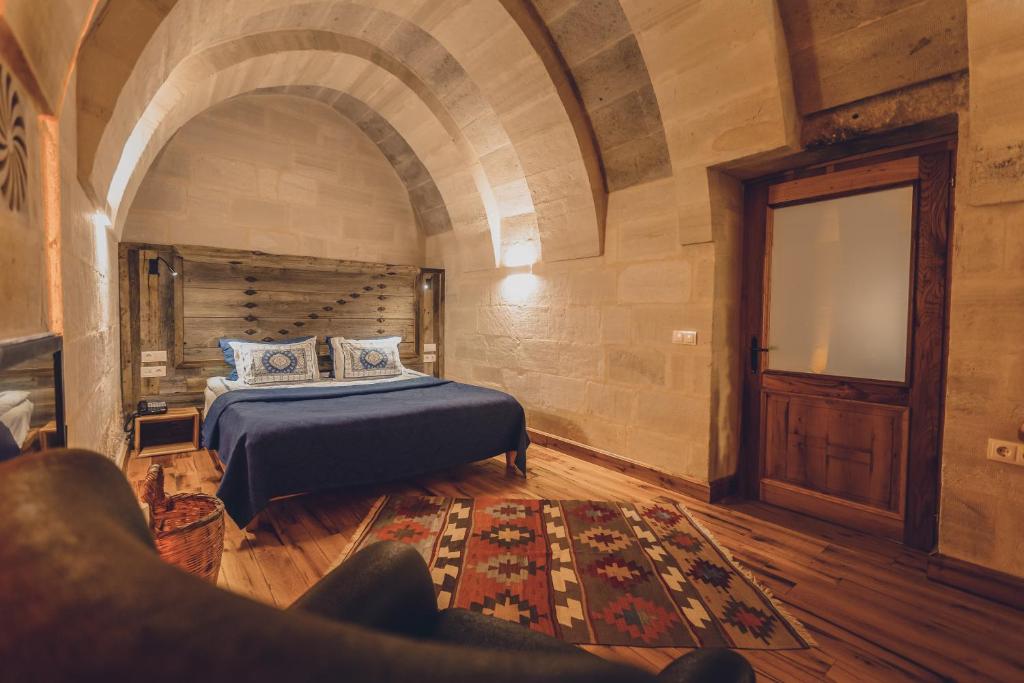 Postel nebo postele na pokoji v ubytování La maison de Şişik