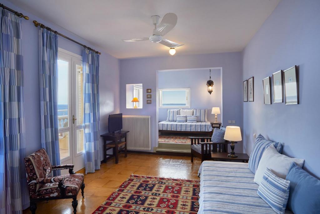 Posezení v ubytování Doma Hotel