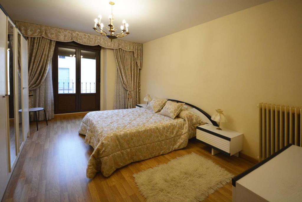 Posteľ alebo postele v izbe v ubytovaní La casa de El Burgo
