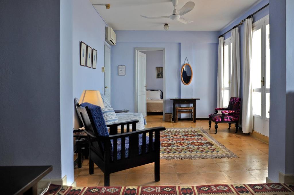 Posezení v ubytování Doma Hotel