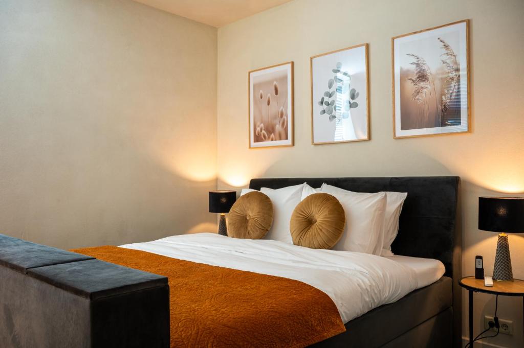 Posteľ alebo postele v izbe v ubytovaní Hof van Hool