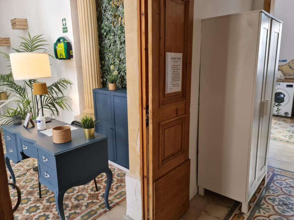 Kuchyň nebo kuchyňský kout v ubytování Hostel On