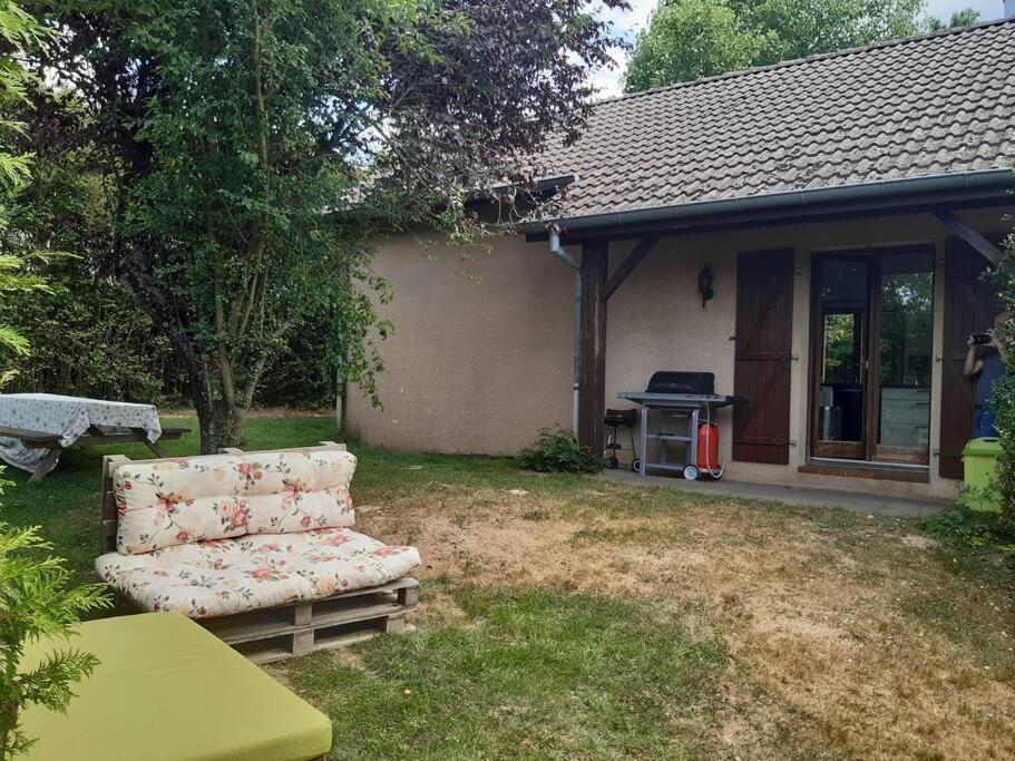 Ogród w obiekcie Gîte de la P'tite Rainette