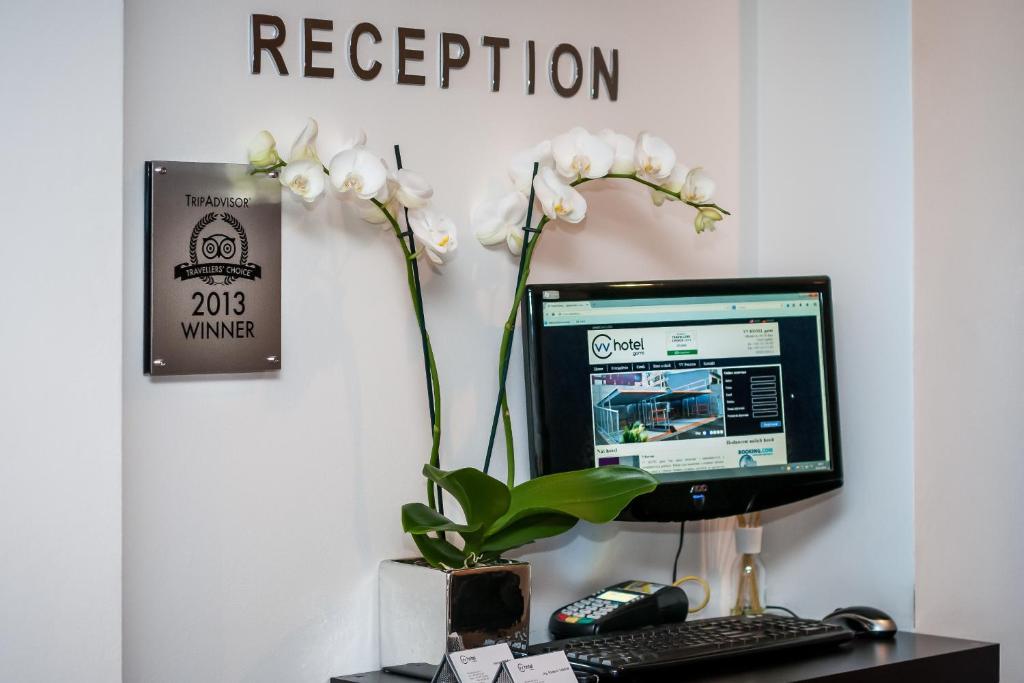 Vstupní hala nebo recepce v ubytování VV hotel & apartments
