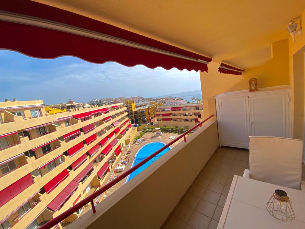 Balkón alebo terasa v ubytovaní Bonito apartamento cerca del mar