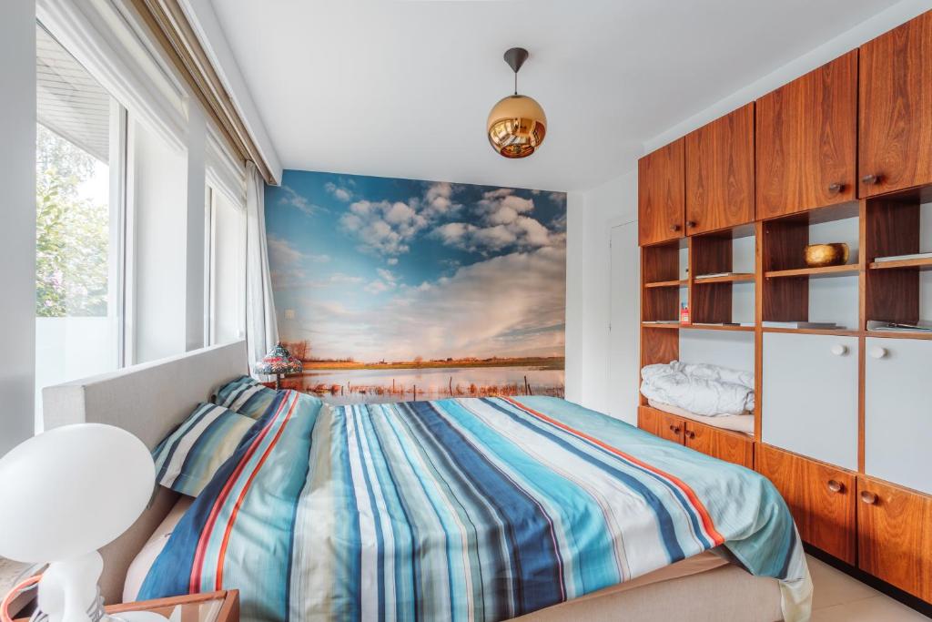 Postel nebo postele na pokoji v ubytování Villa De Keyser