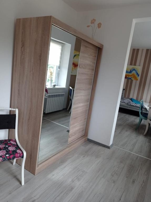 Postel nebo postele na pokoji v ubytování Dom Mili