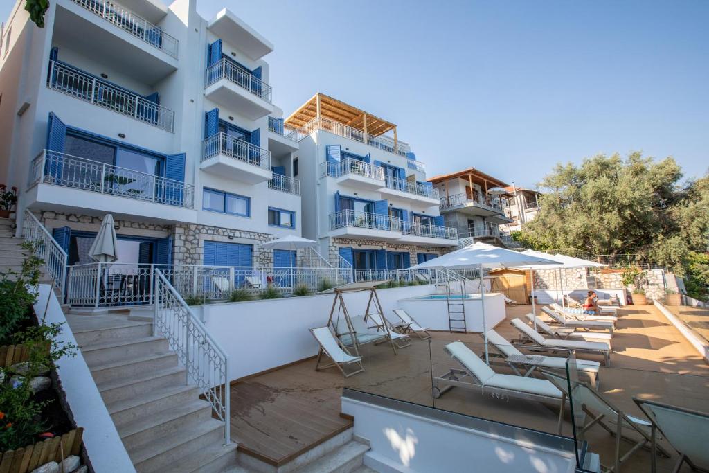 Budynek, w którym mieści się apartament
