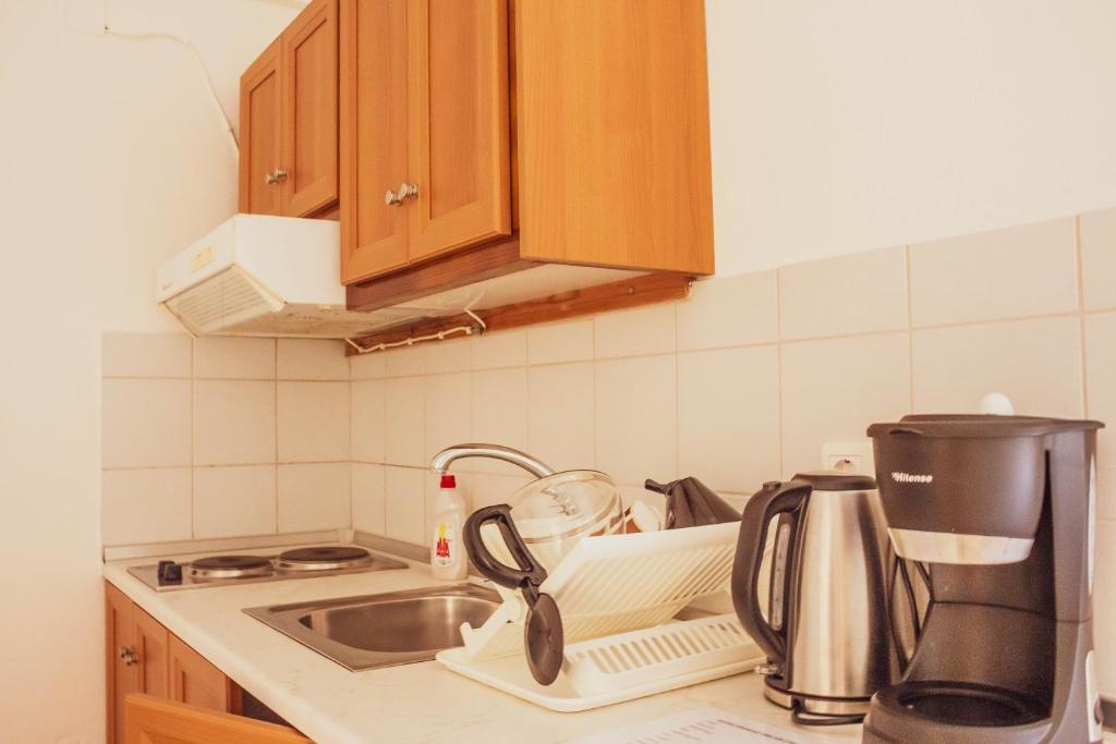 A kitchen or kitchenette at Apagio Apartments