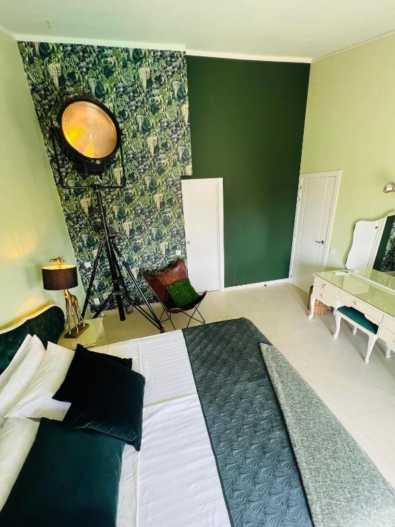 Postel nebo postele na pokoji v ubytování Palm View Guesthouse, adults only
