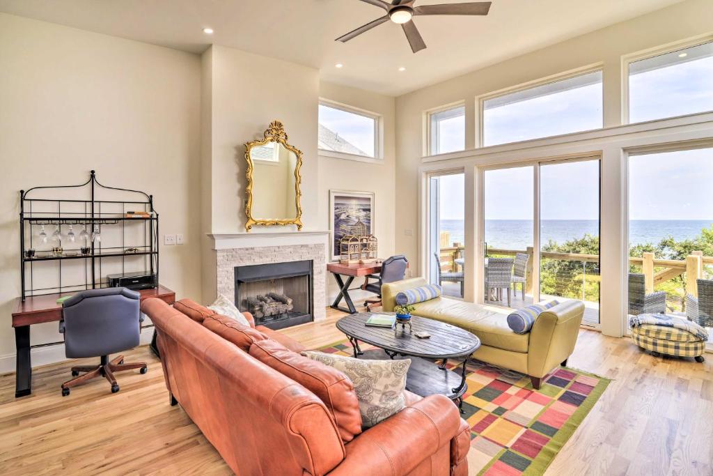 Ferienhaus Beachfront Norfolk Paradise Outdoor Shower! (USA North