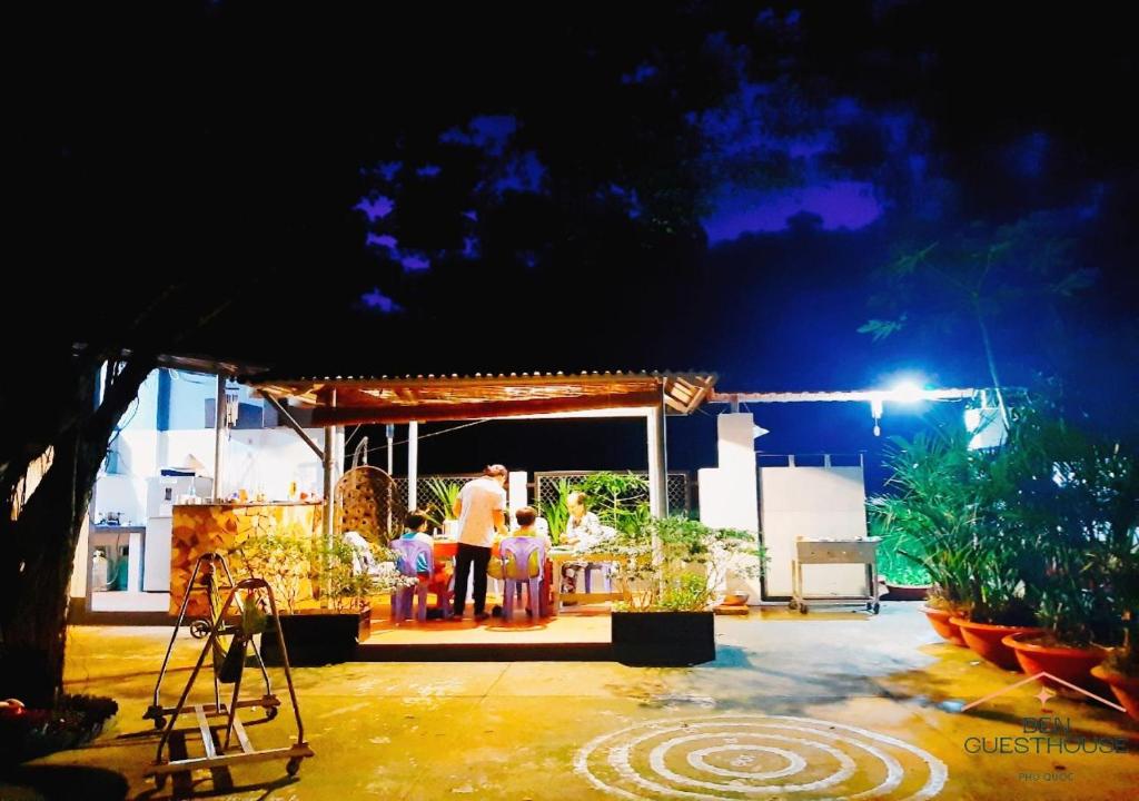 Zahrada ubytování Ben Guesthouse Phu Quoc