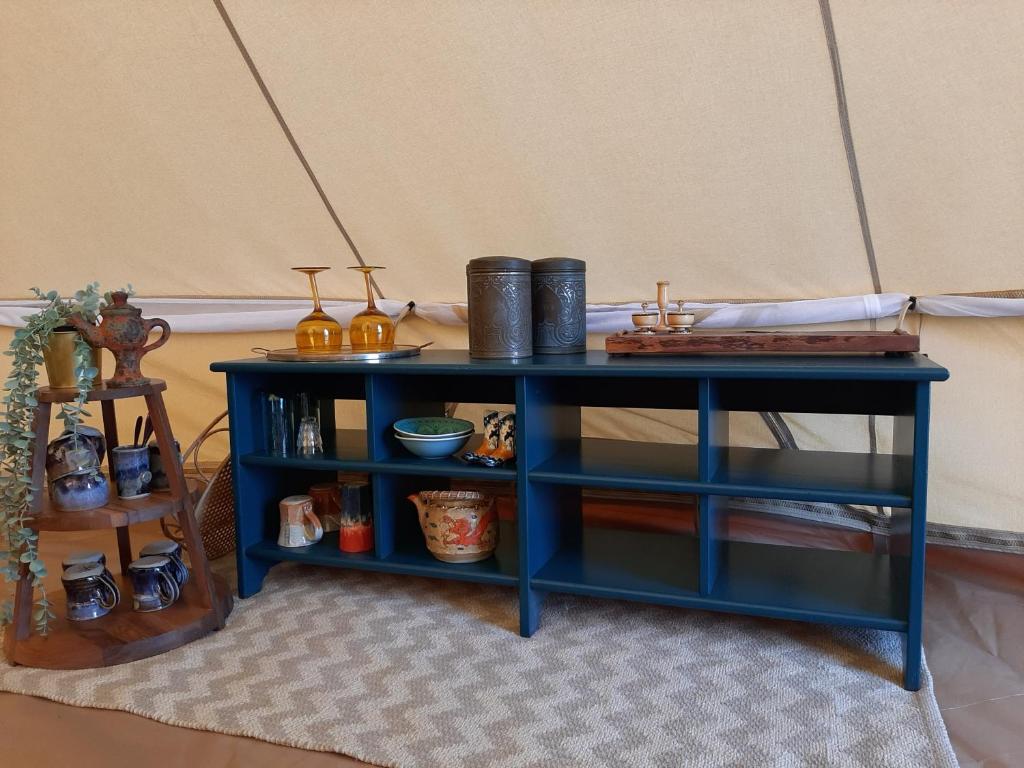 Fotografie z fotogalerie ubytování Glamping De Vrije Wind, Tentverhuur v destinaci Houwerzijl