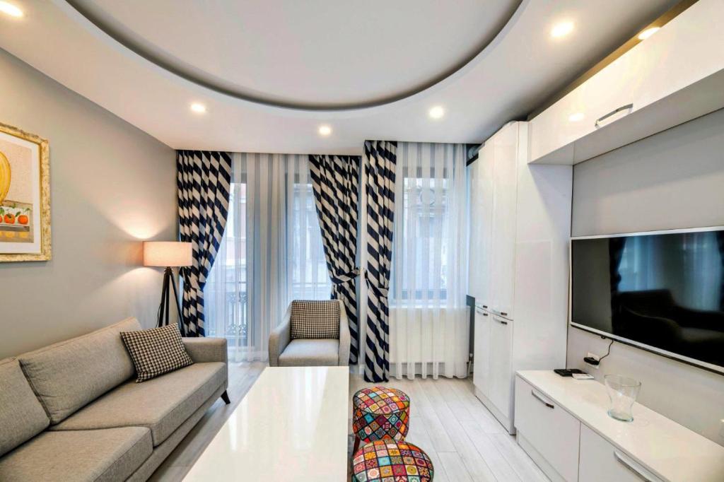 Posezení v ubytování Taksim Devrim House