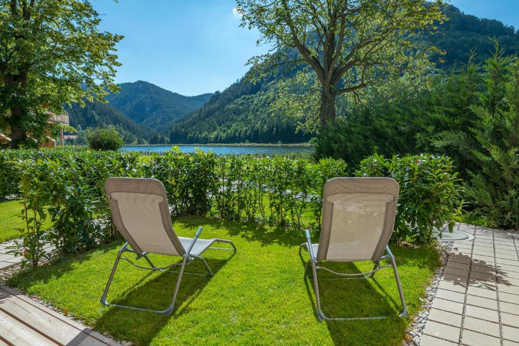 CHALET am Schneeberg See - Estudio Con Vista Al Lago