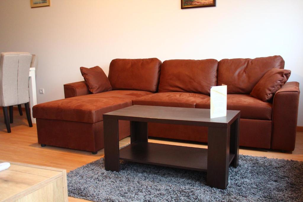 Posezení v ubytování Exceptional Suite